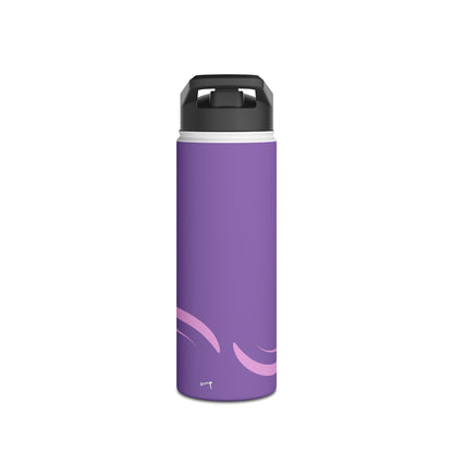 Mom's Water Bottle - Keep Your Cute Little Sticky Fingers Off Please - Stainless Steel Water Bottle with Lid