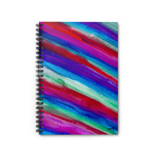 Colorful Spiral Notebook - Ruled Line