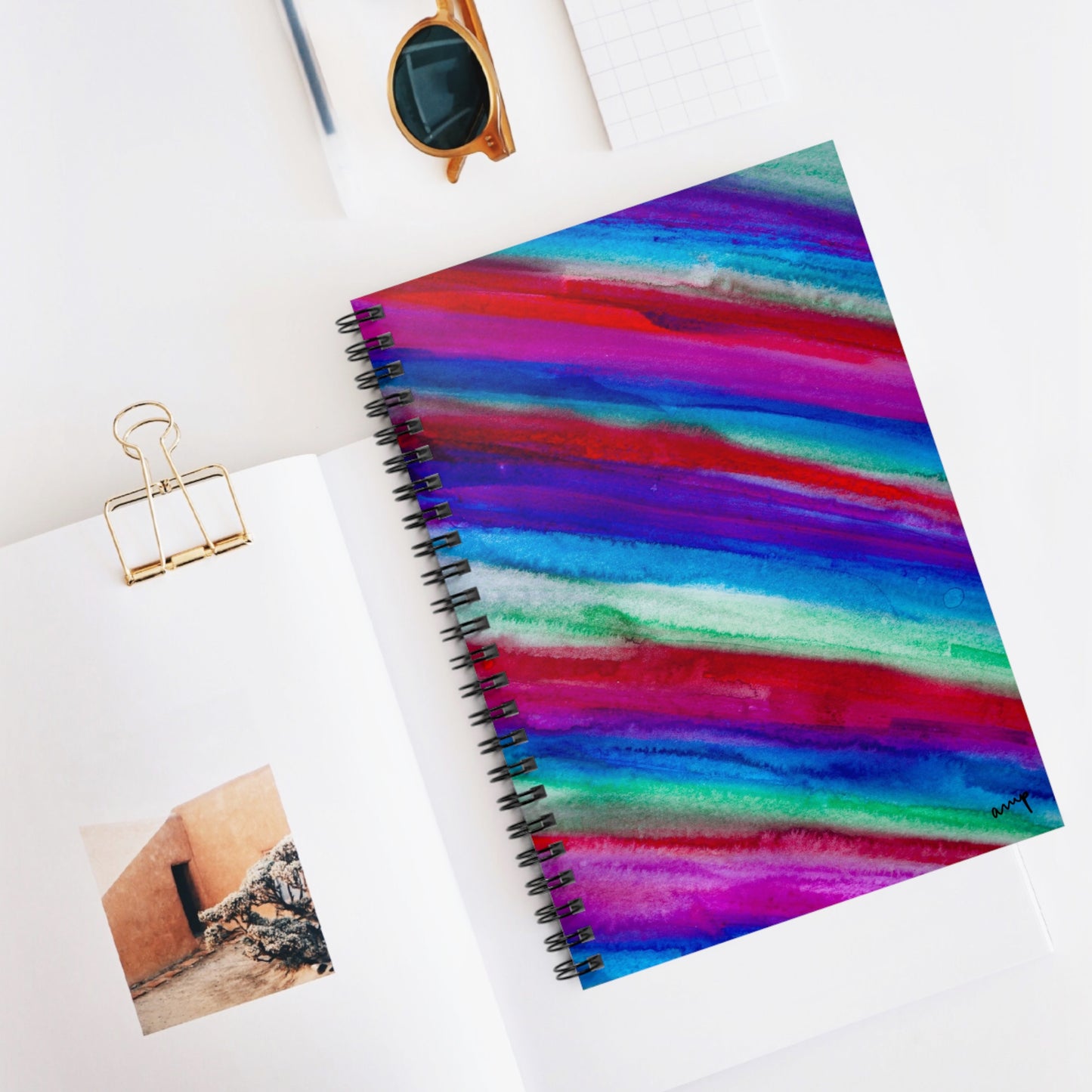 Colorful Spiral Notebook - Ruled Line