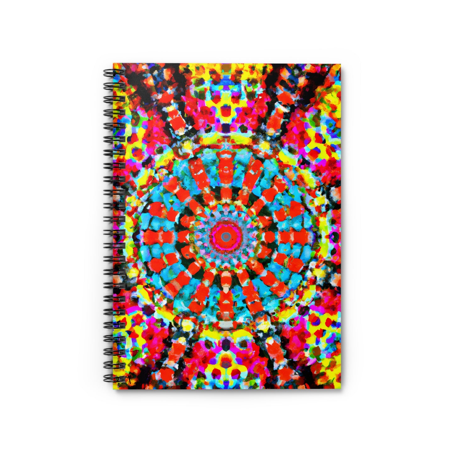 Kaleidoscope Spiral Notebook - Ruled Line