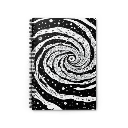 Milky Way Spiral Notebook - Ruled Line