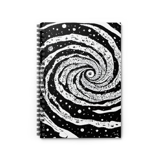 Milky Way Spiral Notebook - Ruled Line