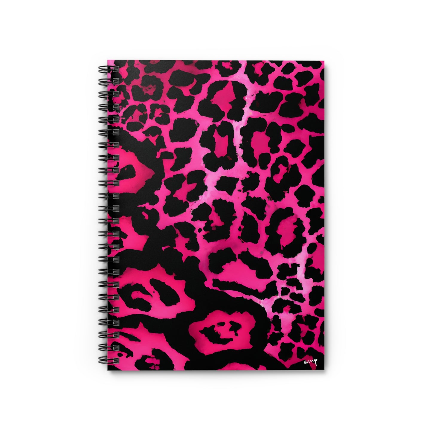 Pink Leopard Notebook - Ruled Line