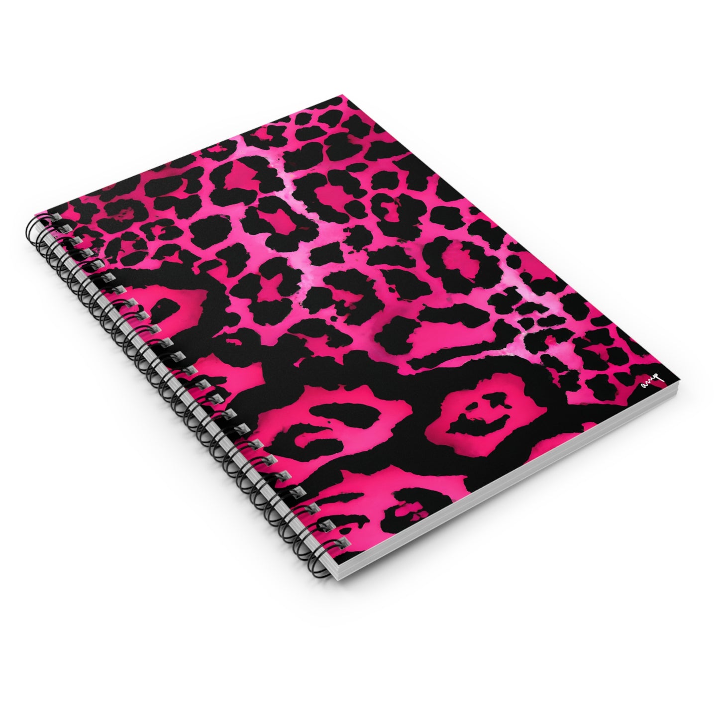 Pink Leopard Notebook - Ruled Line