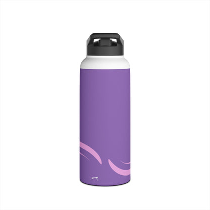 Mom's Water Bottle - Keep Your Cute Little Sticky Fingers Off Please - Stainless Steel Water Bottle with Lid