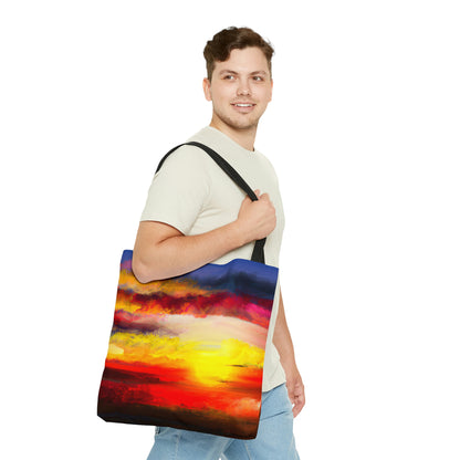 Acrylic Sunset Tote Bag