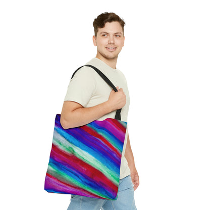 Vibrant Strokes Tote Bag