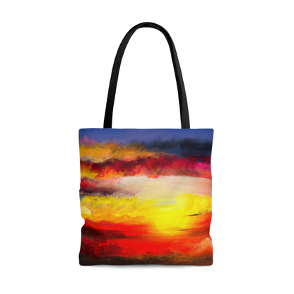 Acrylic Sunset Tote Bag