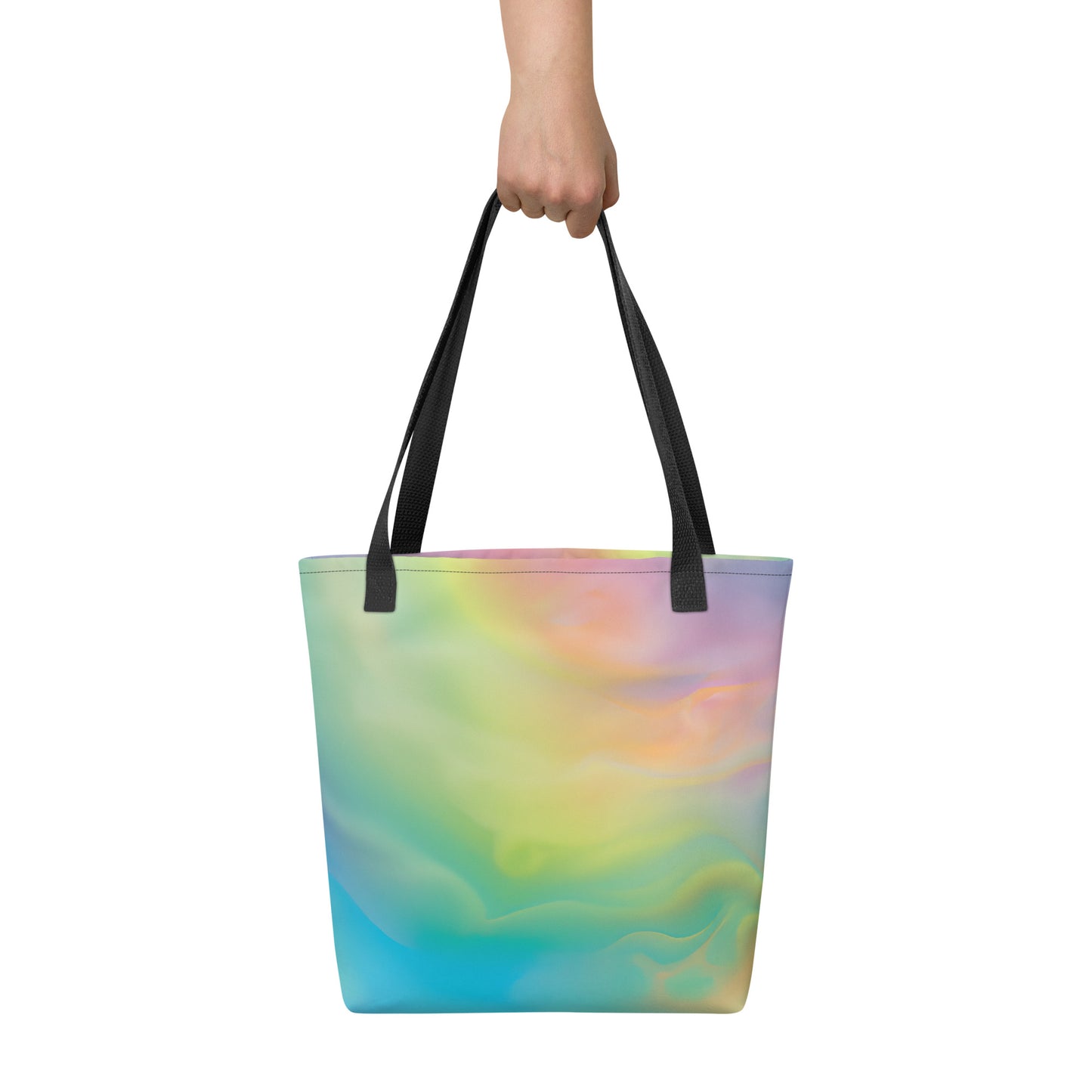 Rainbow Zen: Tranquil Tote bag