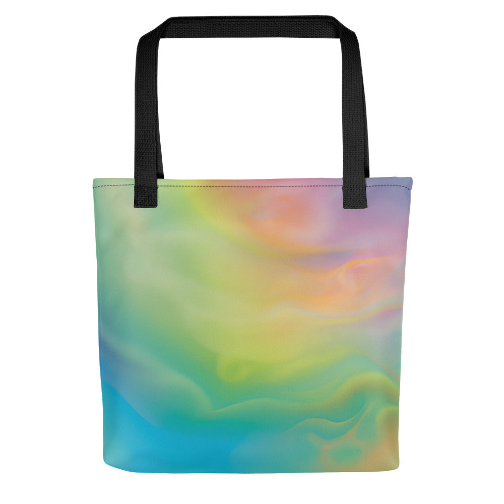 Rainbow Zen: Tranquil Tote bag