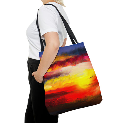 Acrylic Sunset Tote Bag